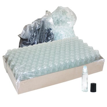 High-End Glass 1/3oz Bottles: Set Of 150 image 0